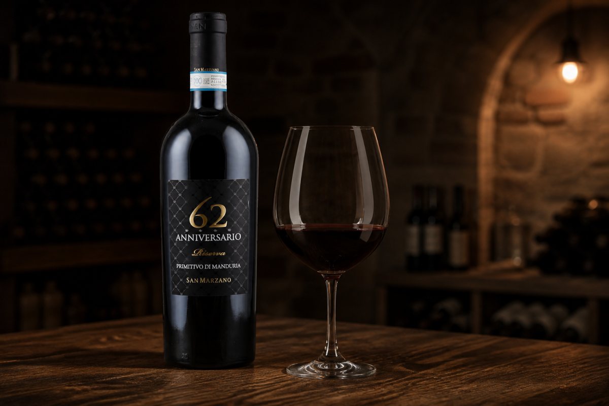 San Marzano 62 Anniversario Primitivo di Manduria Riserva 2020 – Stimmungsbild