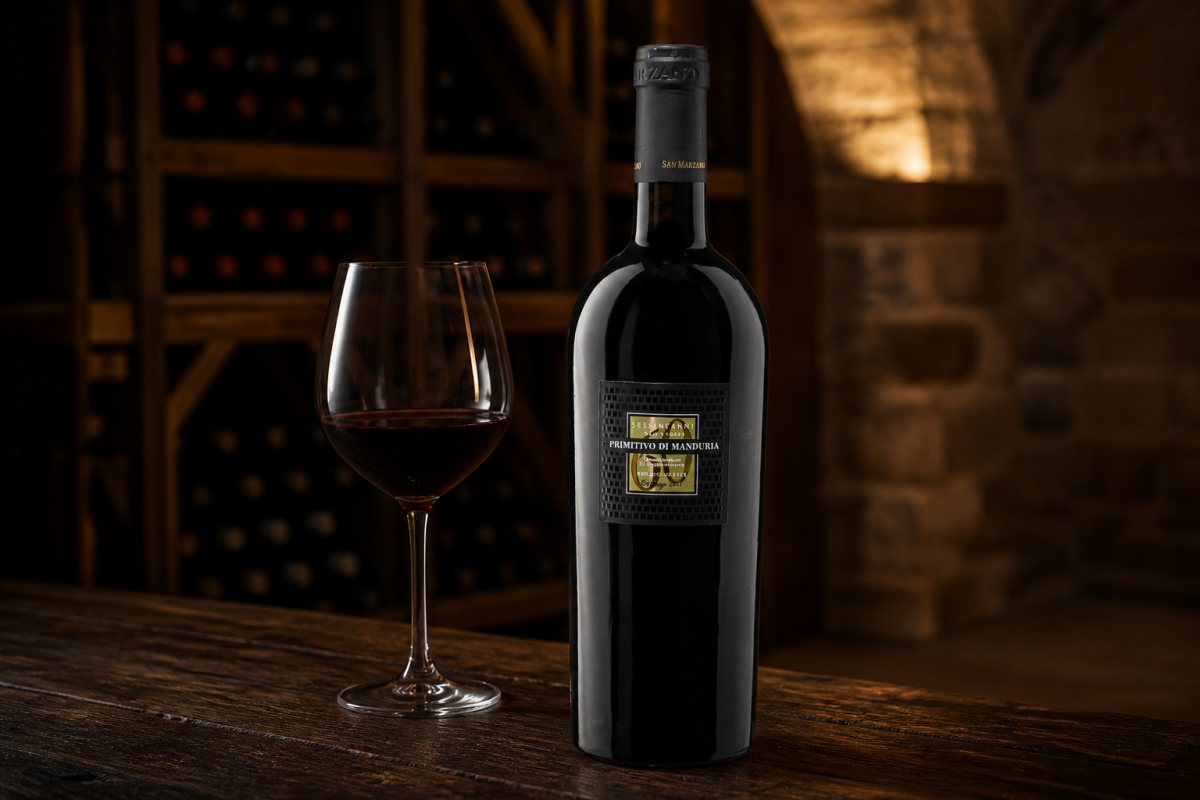 Cantine San Marzano Sessantanni Primitivo di Manduria DOP 2020 – Stimmungsbild