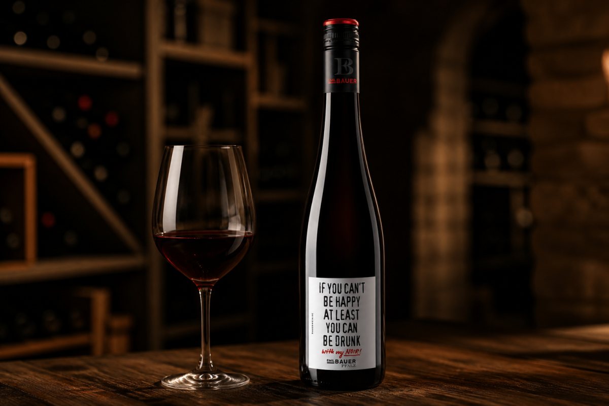 Emil Bauer If you cant be happy Cuvée Noir – Stimmungsbild
