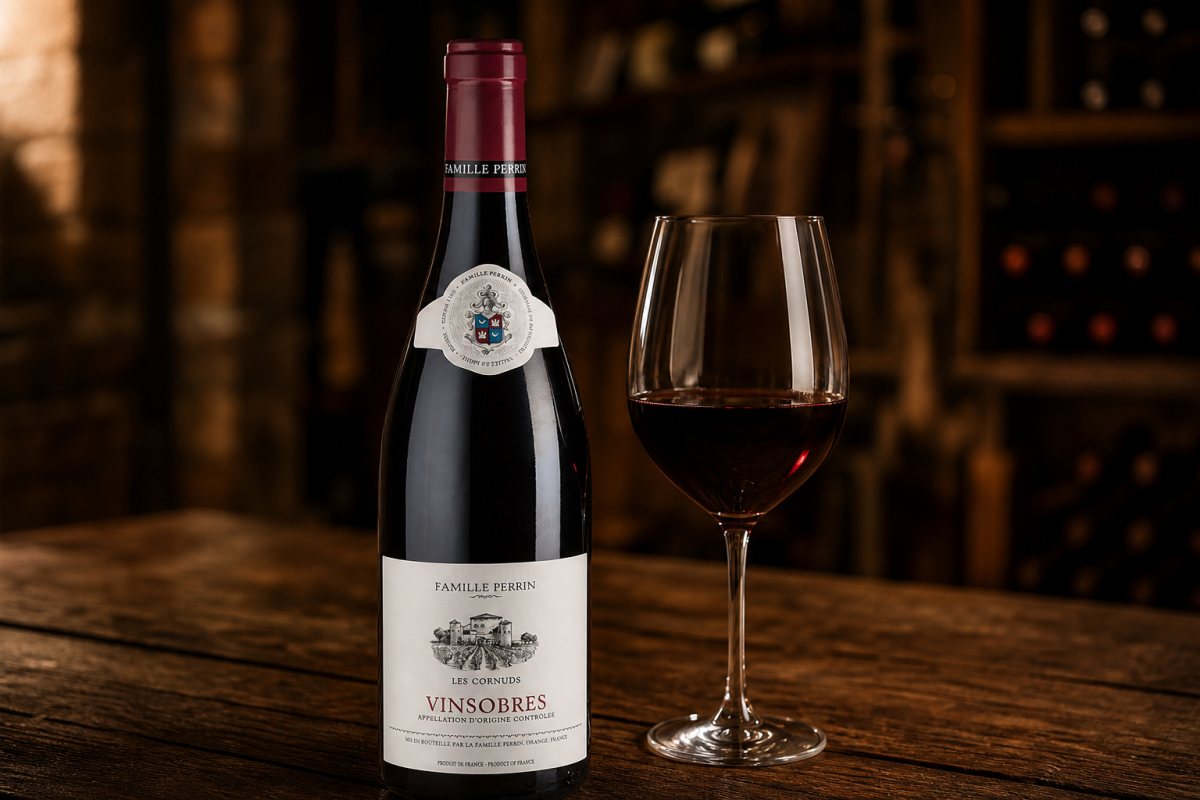 Famille Perrin Les Cornuds Vinsobres AOP Rhône 2023 Rotwein – Stimmungsbild