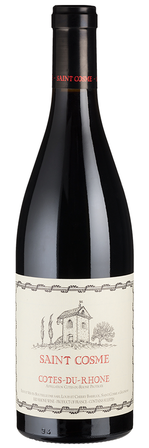 Côtes du Rhône Rouge 2024 Saint Cosme Rotwein aus Frankreich