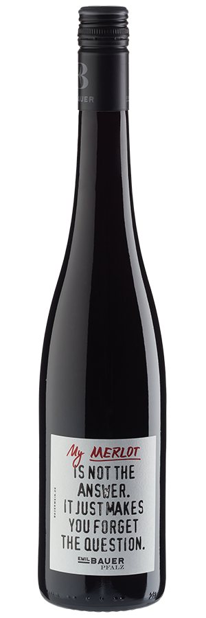 Emil Bauer My Merlot is not the answer