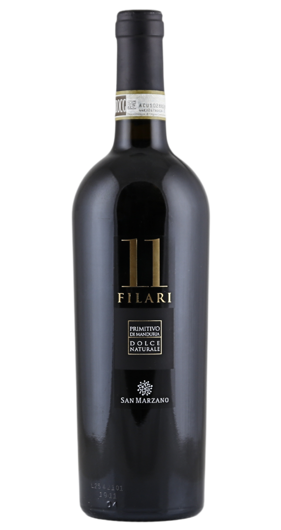 San Marzano 11 Filari Primitivo di Manduria Dolce Naturale 2022