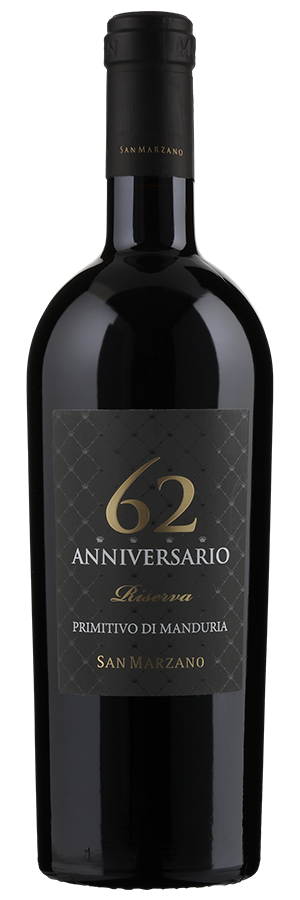 San Marzano 62 Anniversario Primitivo di Manduria Riserva 2020