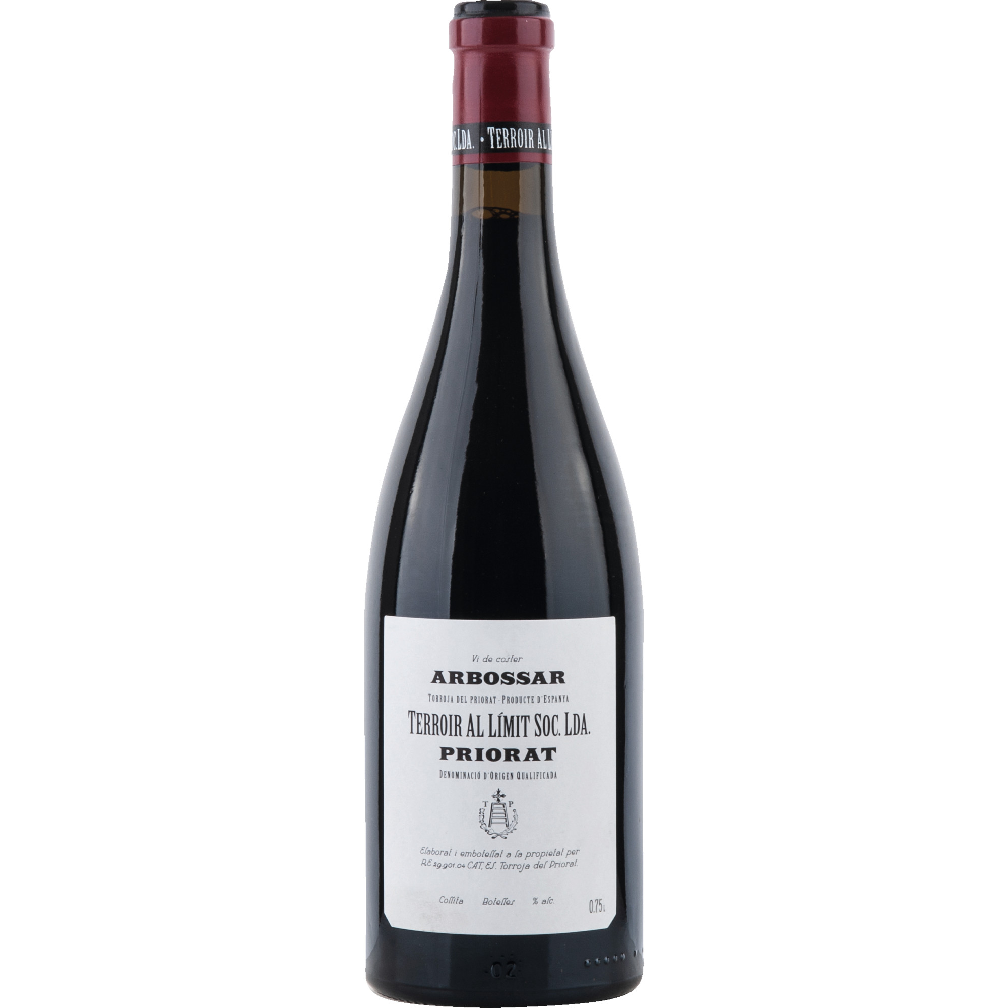 Terroir al Límit Arbossar Priorat DOCa Katalonien 2021 Rotwein Produktbild