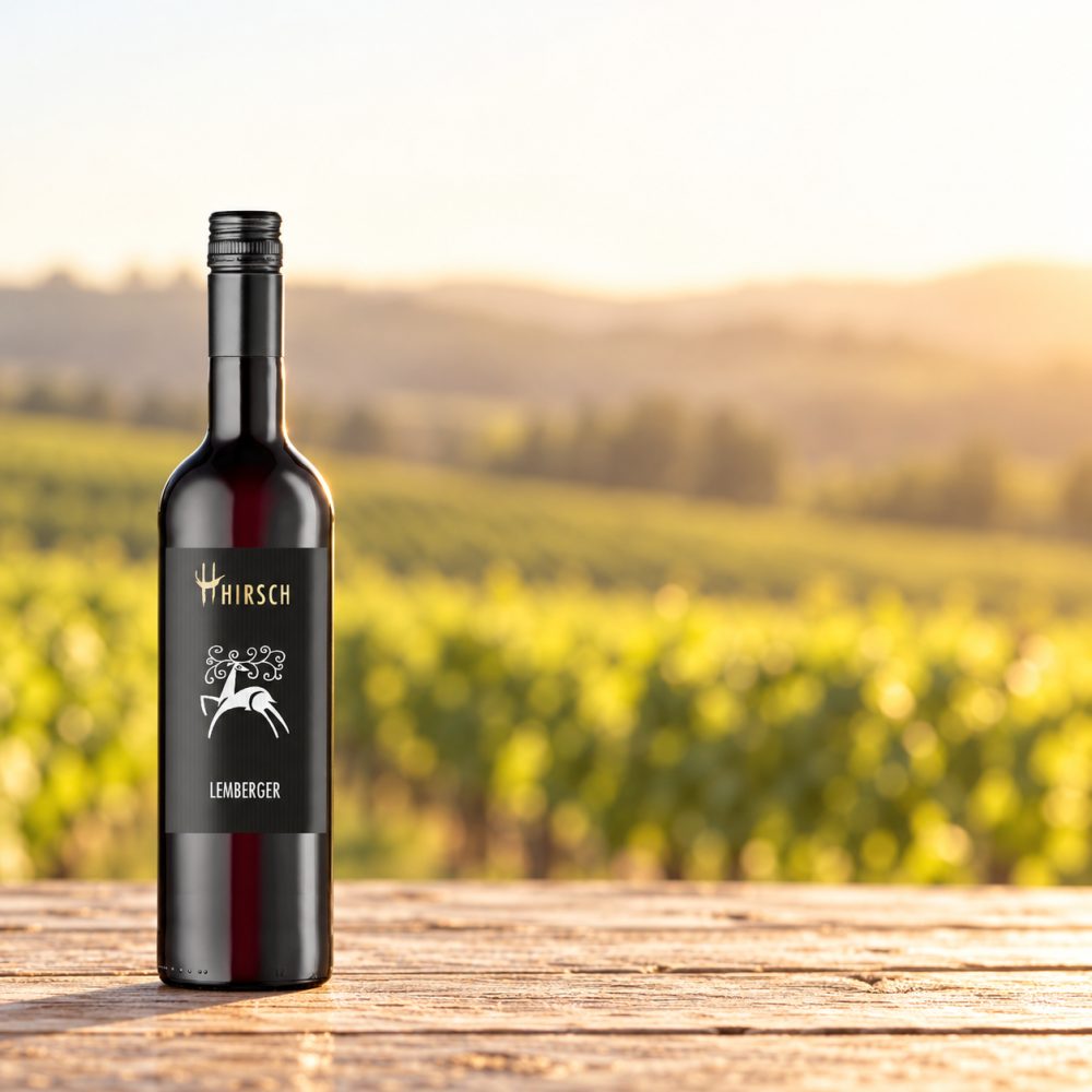 Hirsch Lemberger, Trocken, Württemberg, Württemberg, 2023, Rotwein