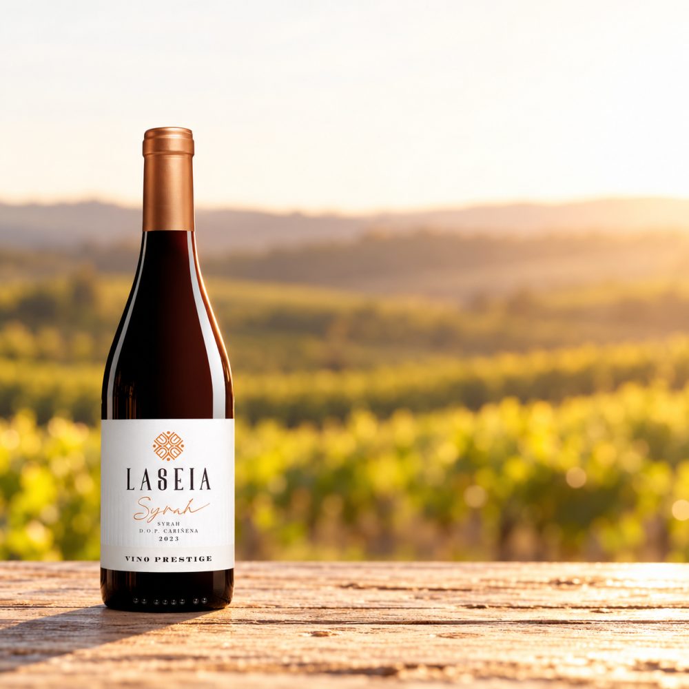 Laseia Syrah 2023 0.75L 14% Vol. Rotwein Trocken aus Spanien