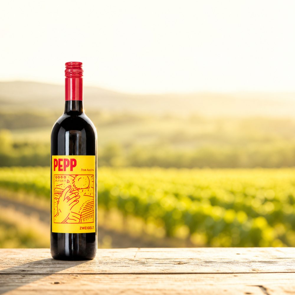 Gruber Röschitz Pepp Blauer Zweigelt, Trocken, Weinviertel DAC, Niederösterreich, 2021, Rotwein