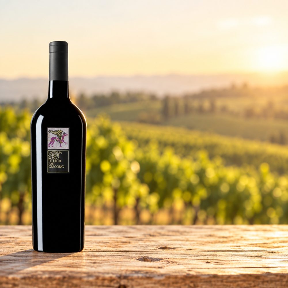 Lacryma Christi Rosso, Lacryma Christi del Vesuvio DOC, Kampanien, 2025, Rotwein