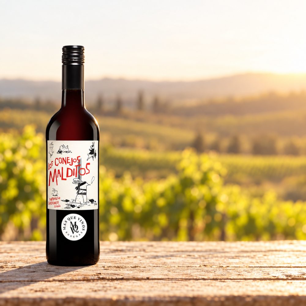 Los Conejos Malditos Tinto 2025 0.75L 13% Vol. Rotwein Trocken aus Spanien
