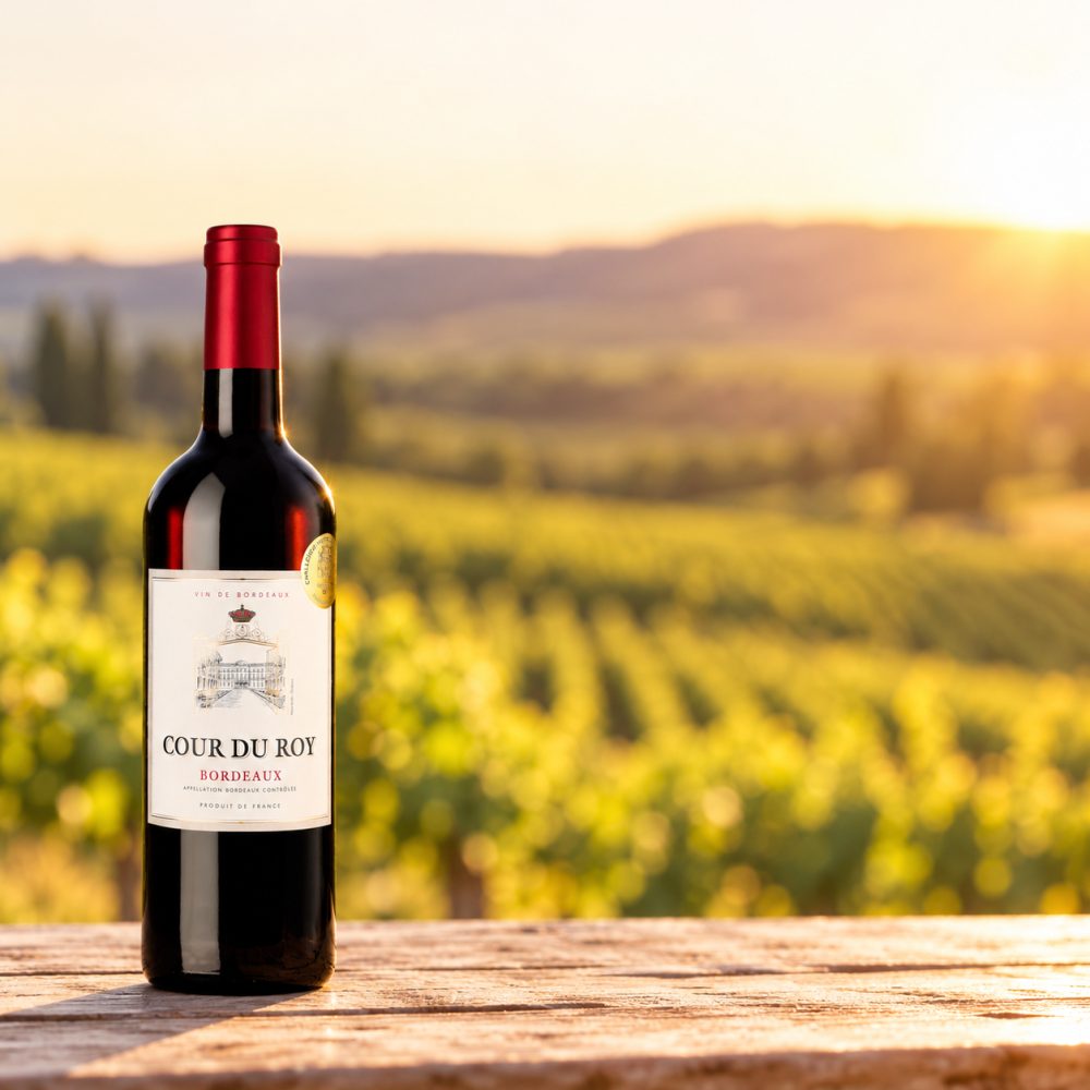 Cour du Roy, Bordeaux AOP, Bordeaux, 2020, Rotwein