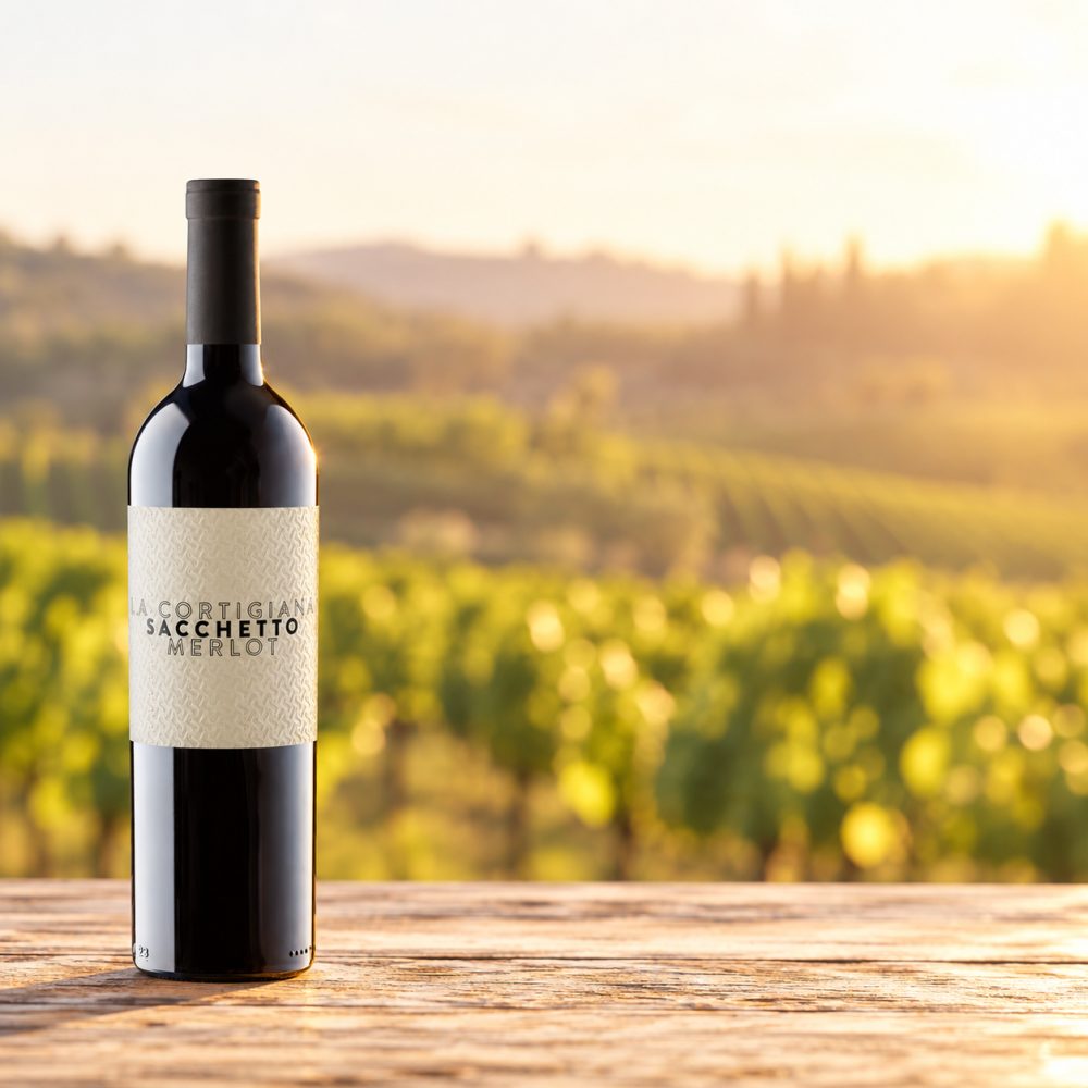 La Cortigiana Merlot, Veneto IGT, Venetien, 2024, Rotwein