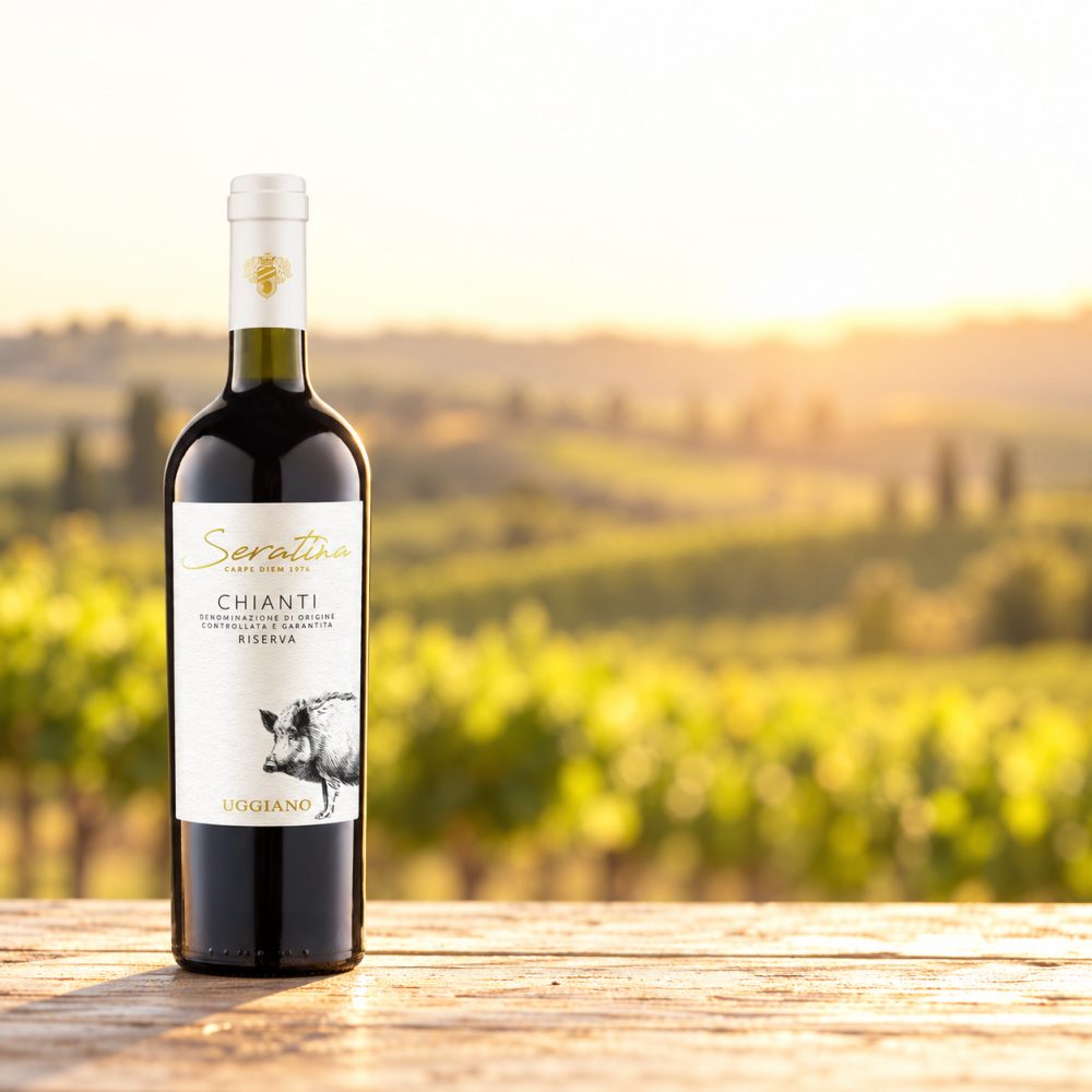 Uggiano Seratina Chianti Riserva, Chianti Riserva DOCG, Toskana, 2023, Rotwein