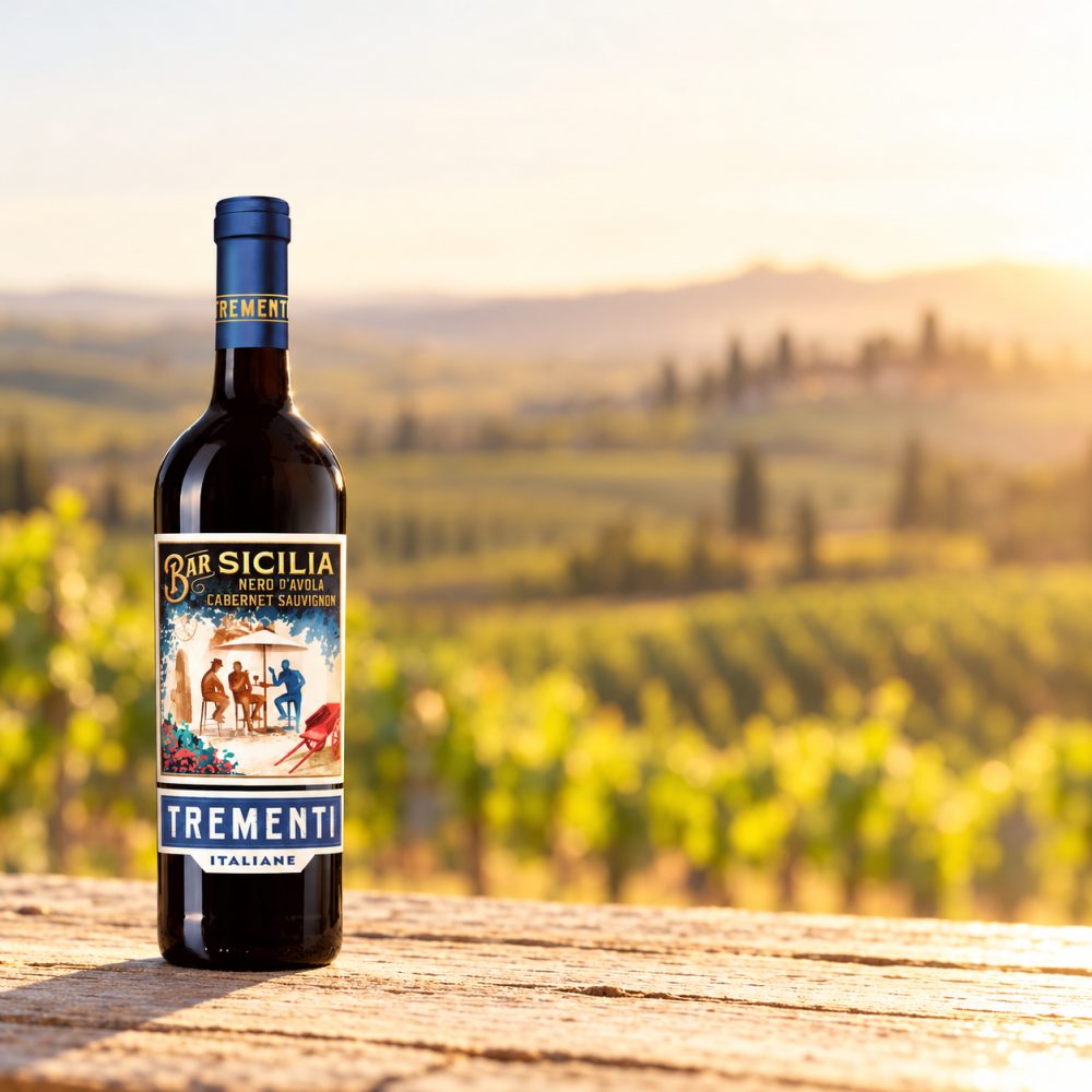 Trementi Nero d'Avola - Cabernet Sauvignon, Sicilia DOP, Sizilien, 2023, Rotwein
