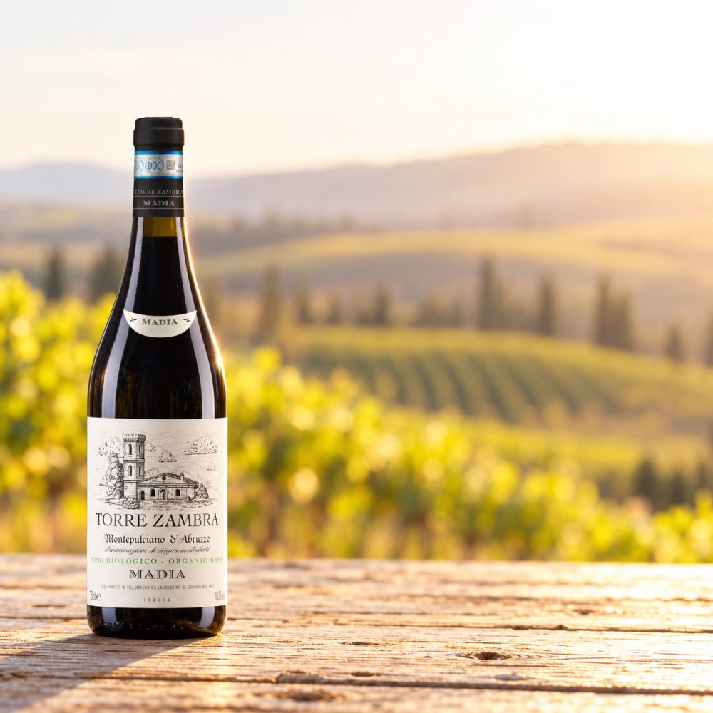 Torre Zambra Madia Organic Bio, Montepulciano d'Abruzzo DOC, Abruzzen, 2024, Rotwein