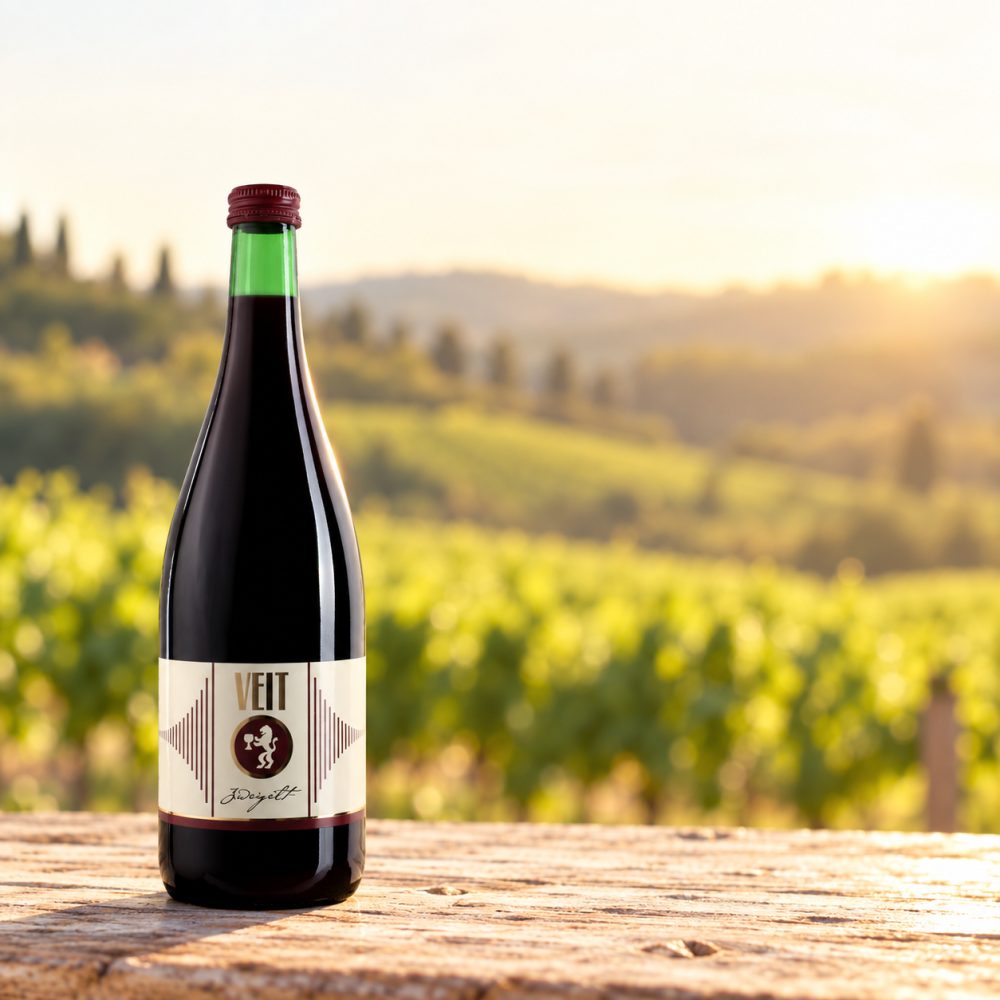Weingut Veit Zweigelt, Trocken, Wein aus Österreich, 1 L, Wein aus Österreich, Rotwein