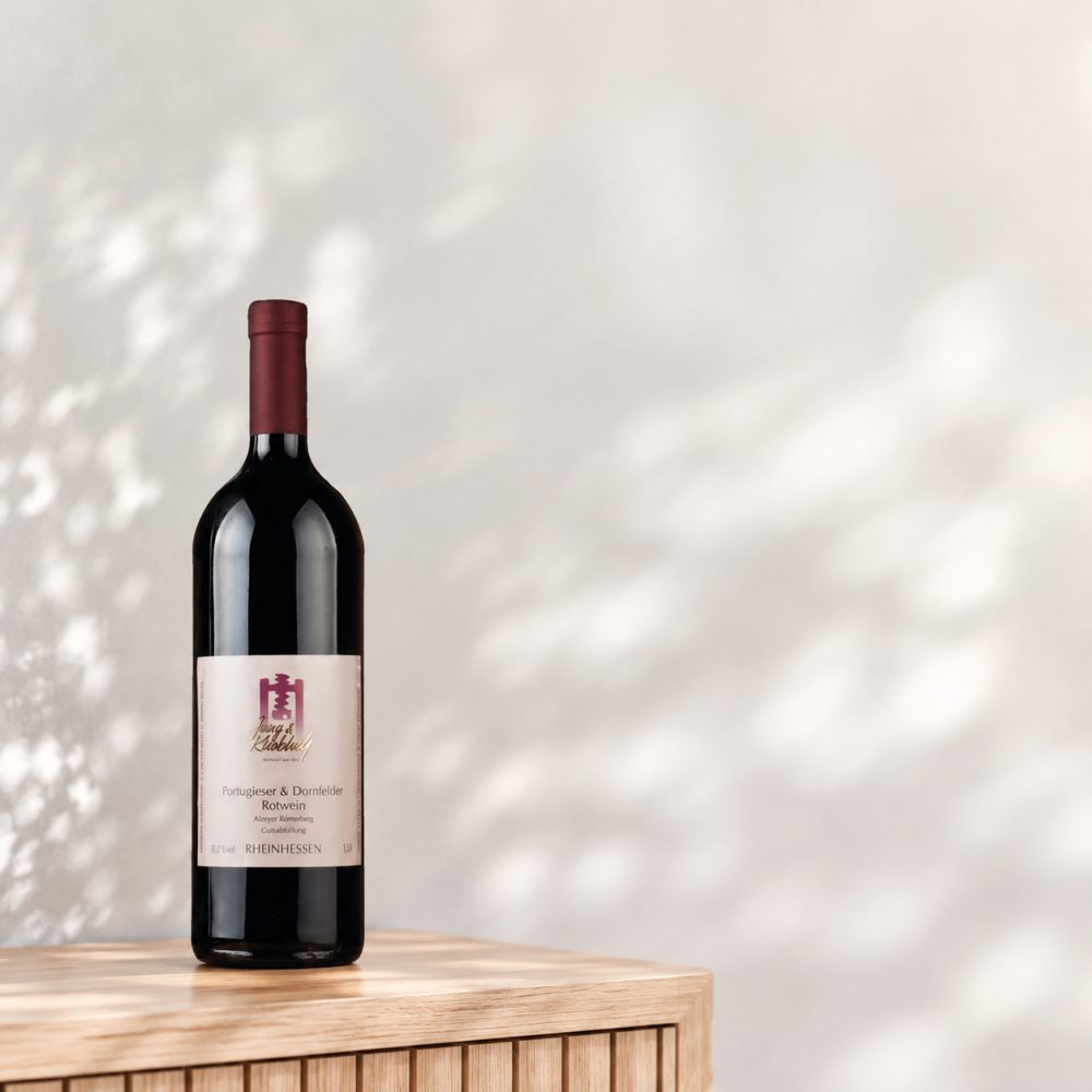 Portugieser & Dornfelder, lieblich, Rheinhessen, 1,0 L, Rheinhessen, 2024, Rotwein