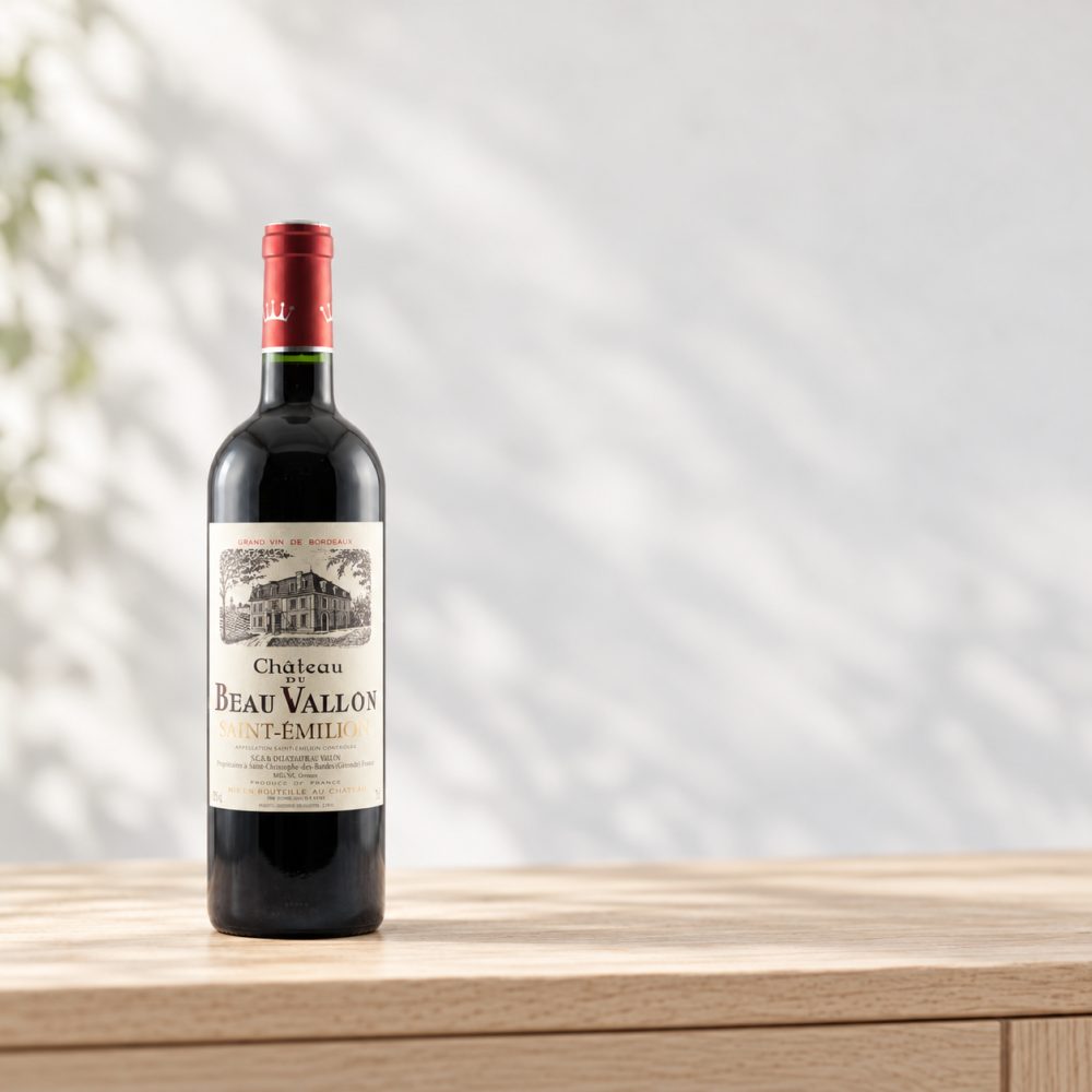 Château du Beau Vallon, Saint-Émilion AOP, Bordeaux, 2020, Rotwein