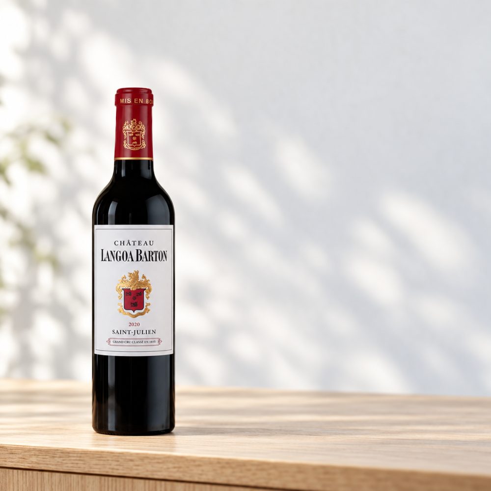 Château Langoa Barton, Saint-Julien AOP, 3ème Cru Classé, 0,375 L, Bordeaux, 2020, Rotwein