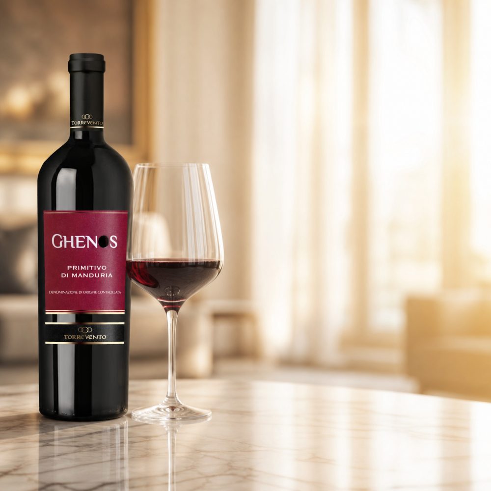 Ghenos Primitivo, Primitivo di Manduria DOC, Apulien, 2022, Rotwein