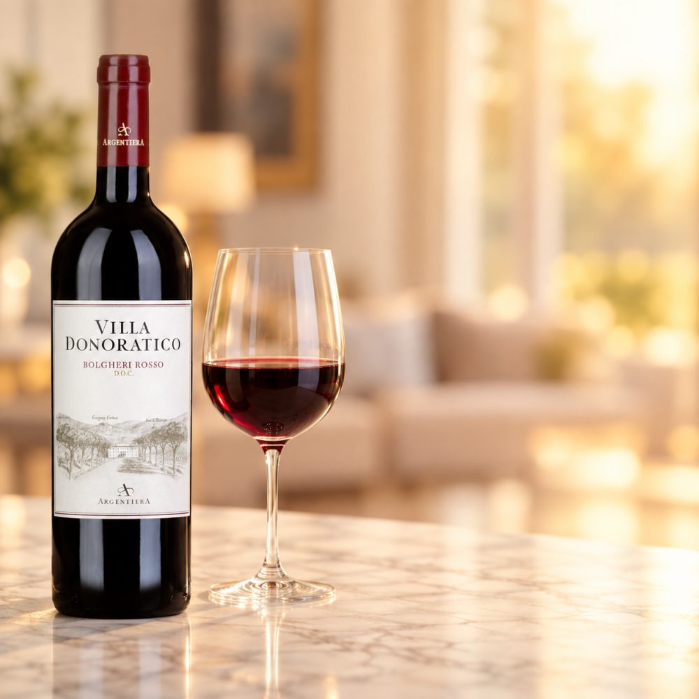 Argentiera Villa Donoratico, Bolgheri DOC, Toskana, 2023, Rotwein