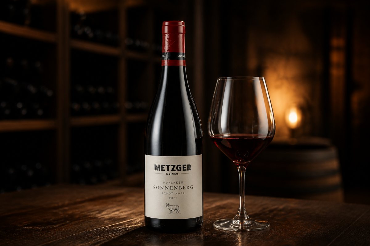 Metzger Mühlheim Sonnenberg Pinot Noir trocken &ndash; Stimmungsbild
