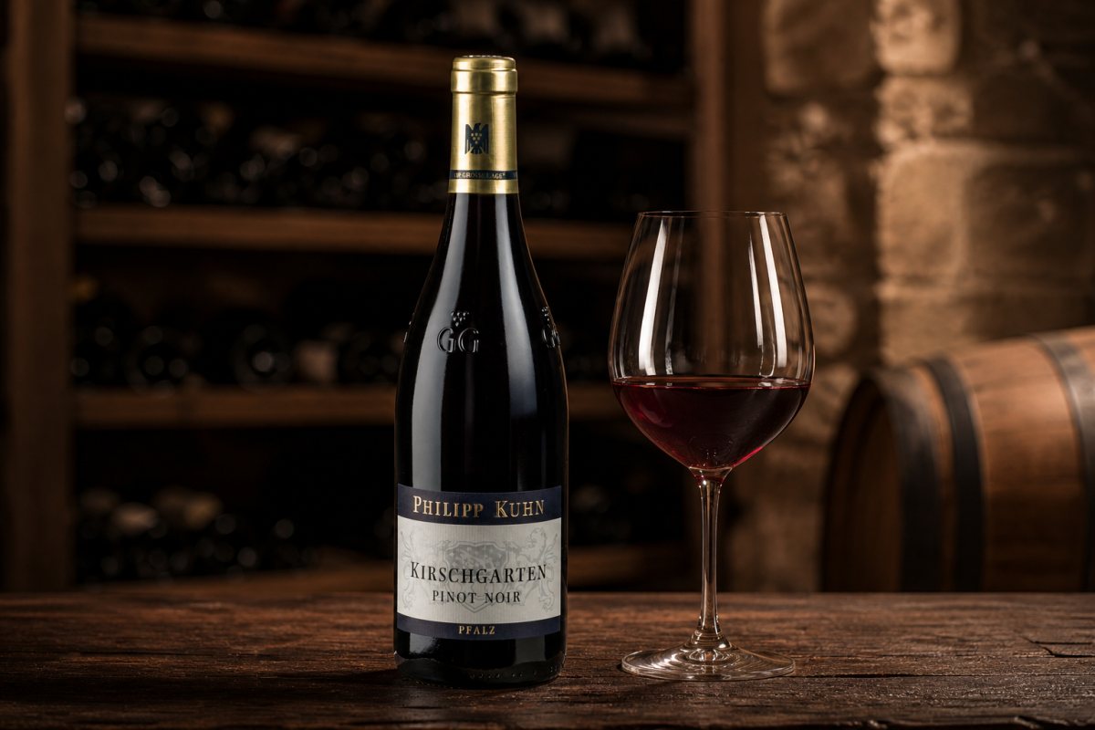 Philipp Kuhn Kirschgarten Pinot Noir &ndash; Stimmungsbild