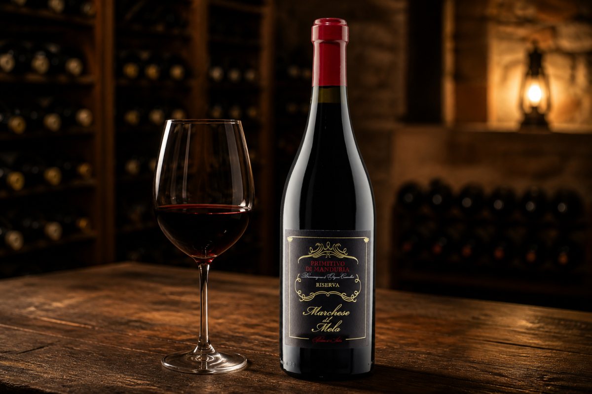 Marchese del Melo Primitivo di Manduria Riserva &ndash; Stimmungsbild