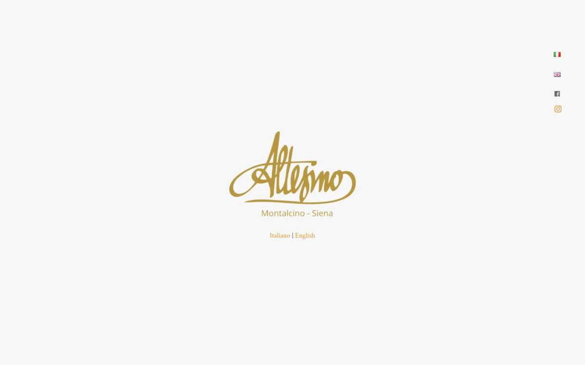 Startseite von altesino.it