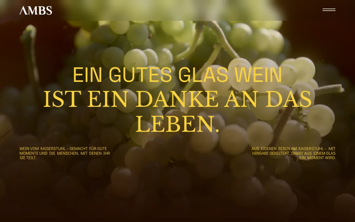 Startseite von weingut-ambs.de