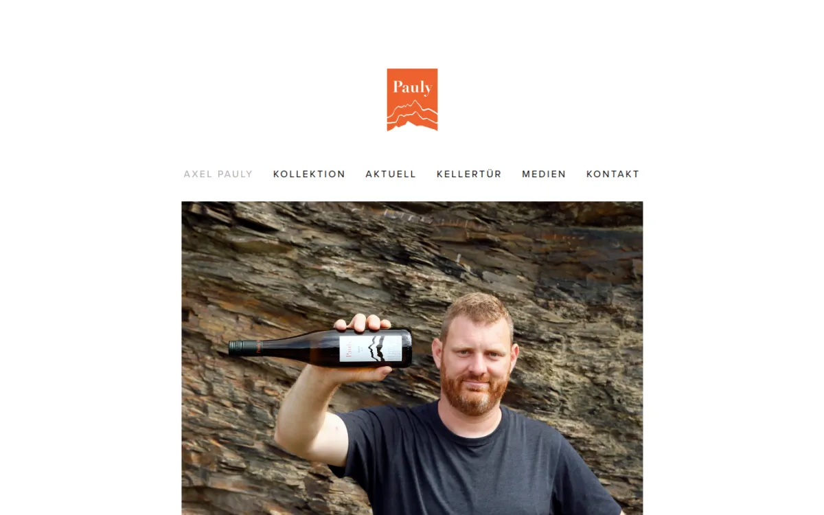 Startseite von wein-pauly.de