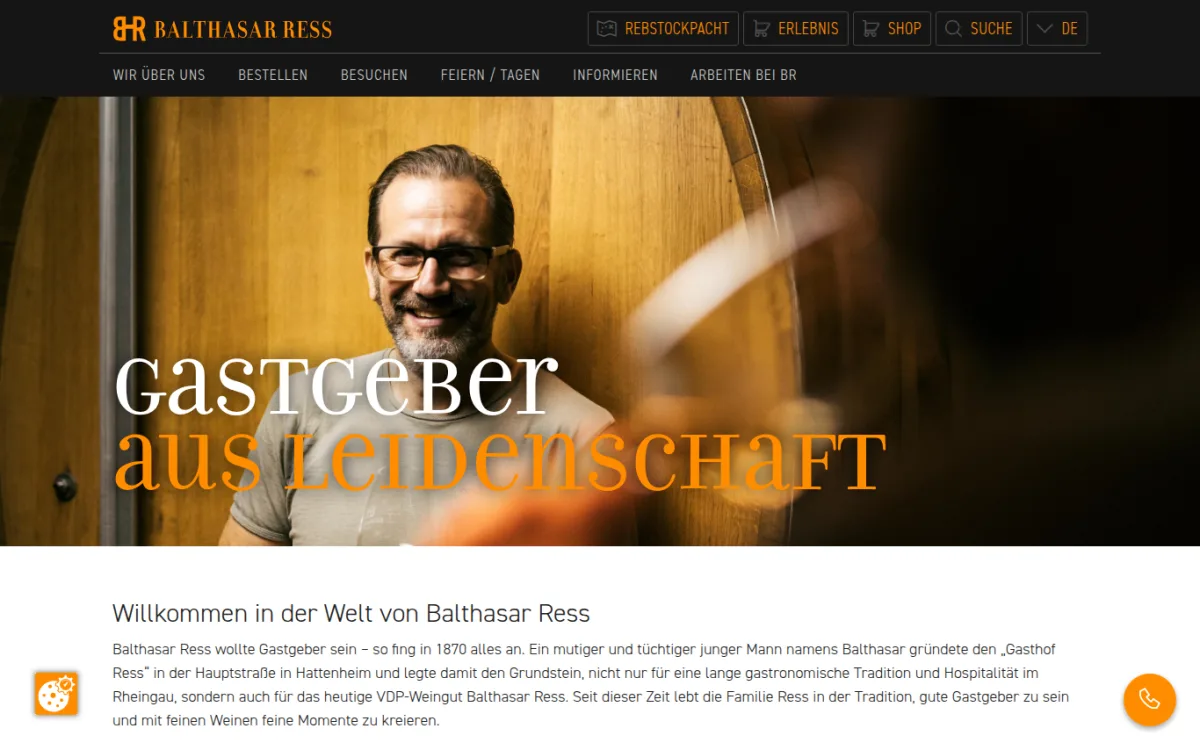 Startseite von en.balthasar-ress.de