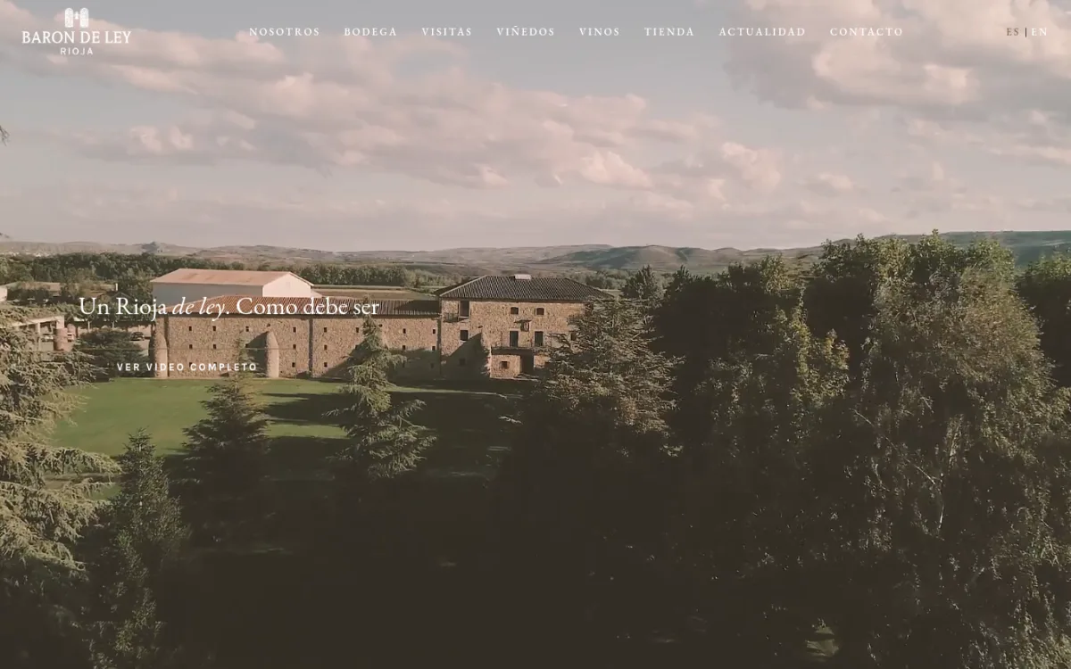 Startseite von barondeley.com