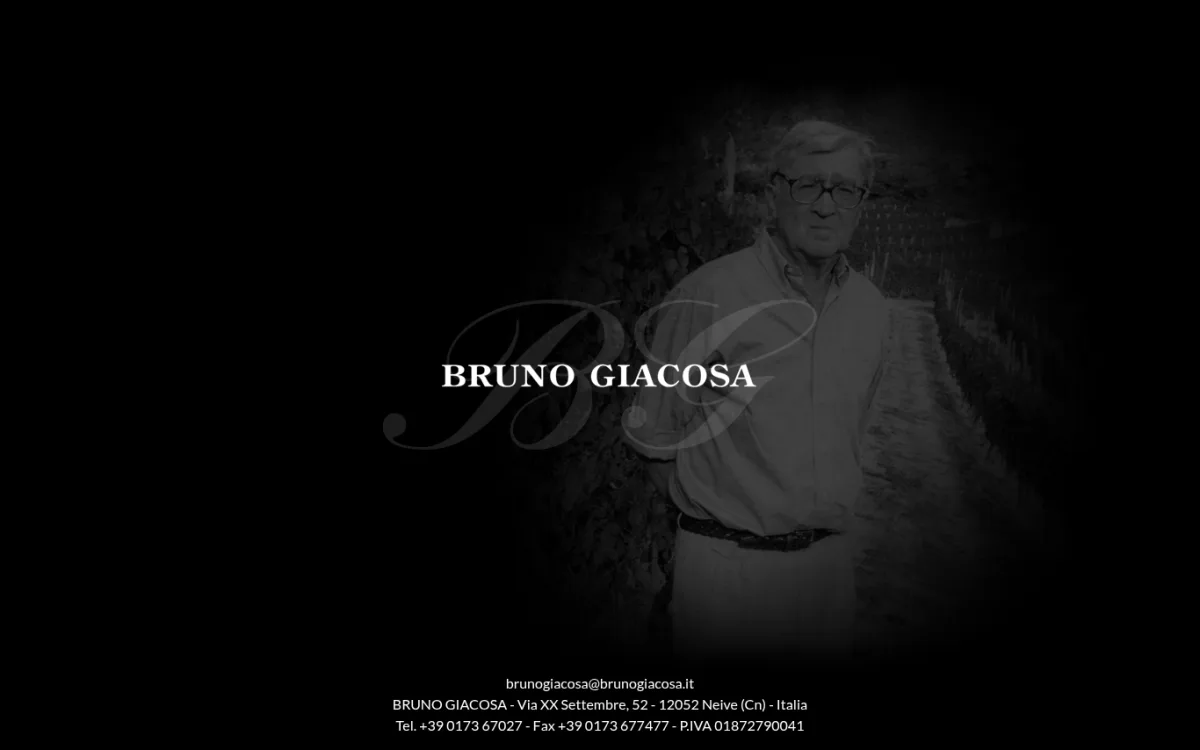 Startseite von brunogiacosa.it