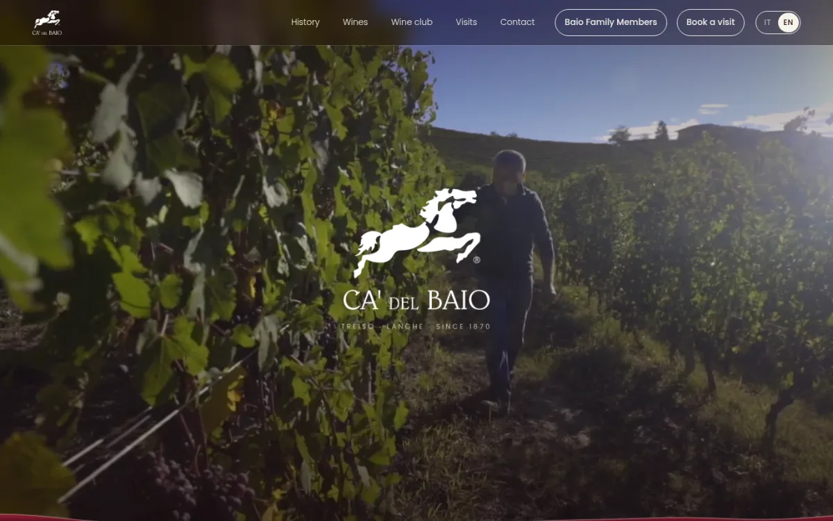 Startseite von cadelbaio.com