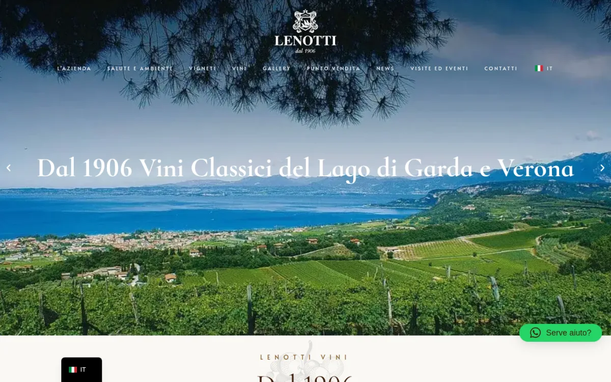 Startseite von lenotti.com
