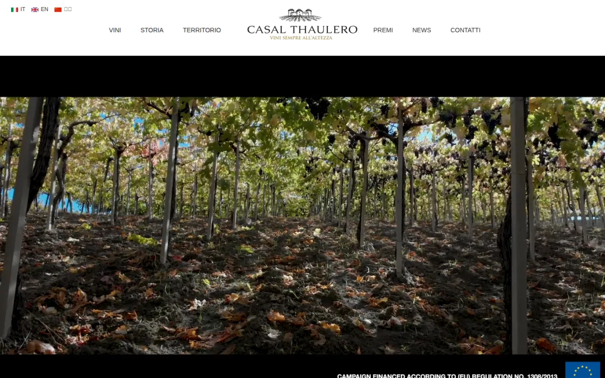 Startseite von casalthaulero.it