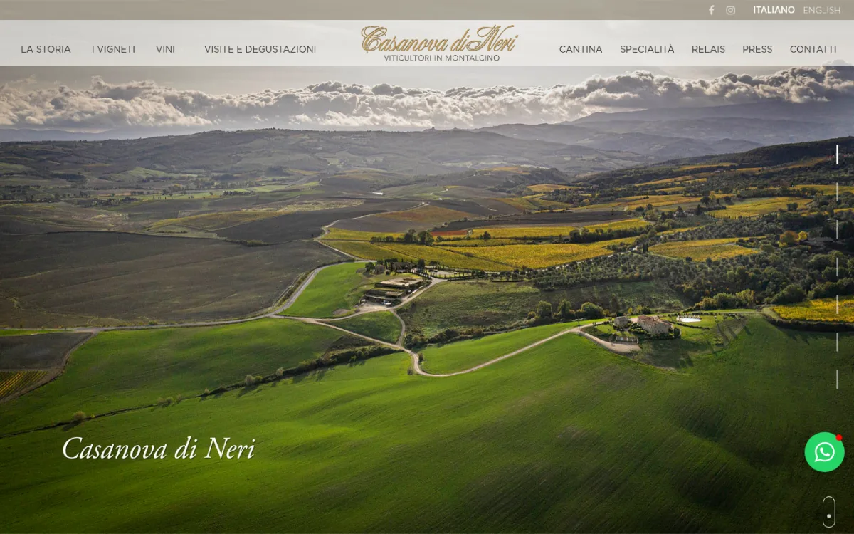 Startseite von casanovadineri.wine