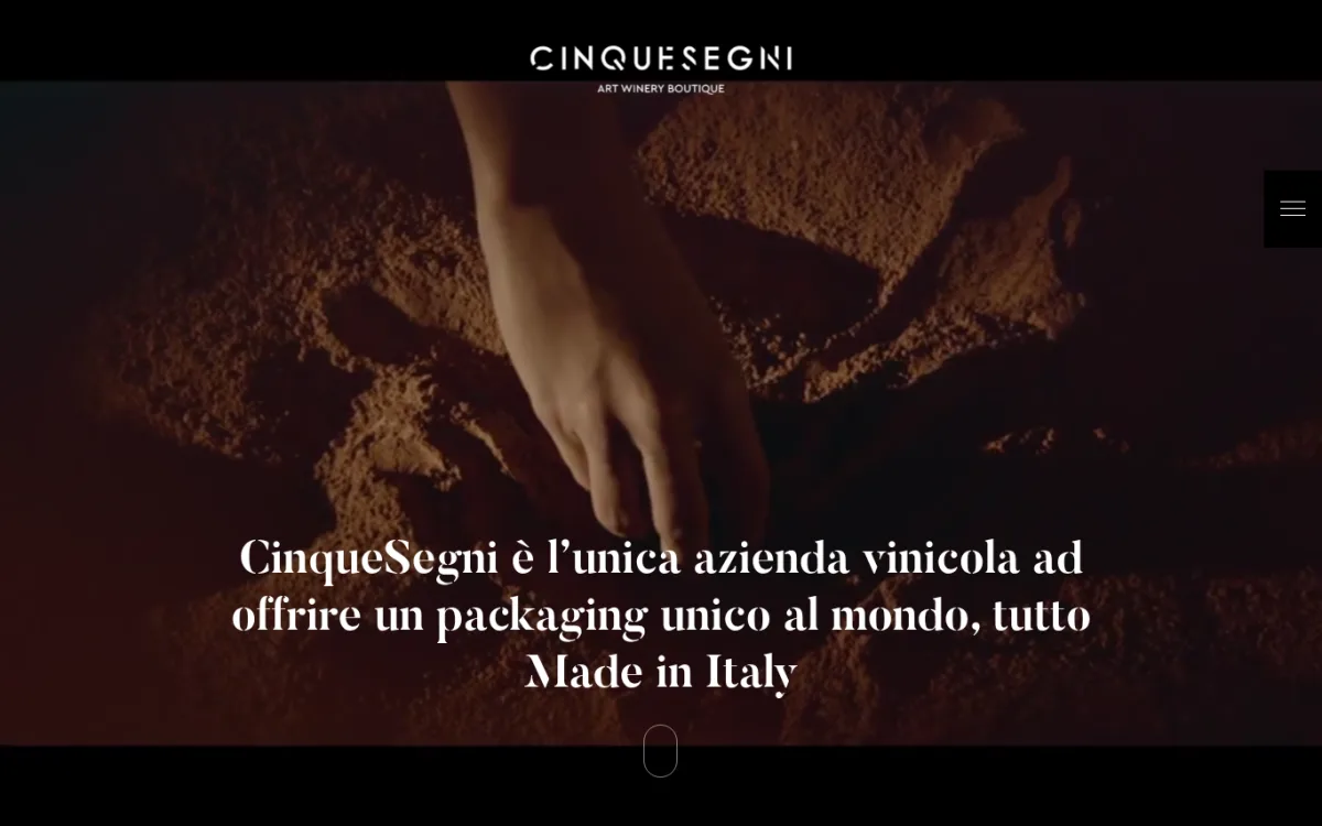 Startseite von cinquesegni.it