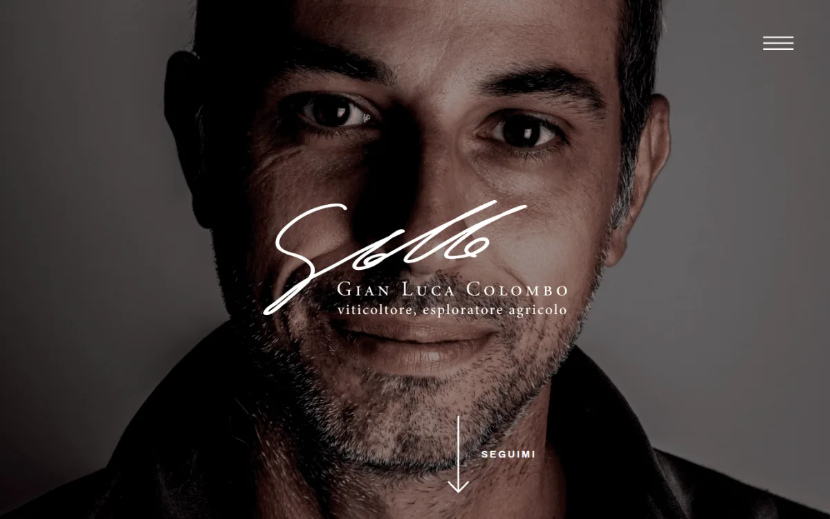 Startseite von gianlucacolombovini.it