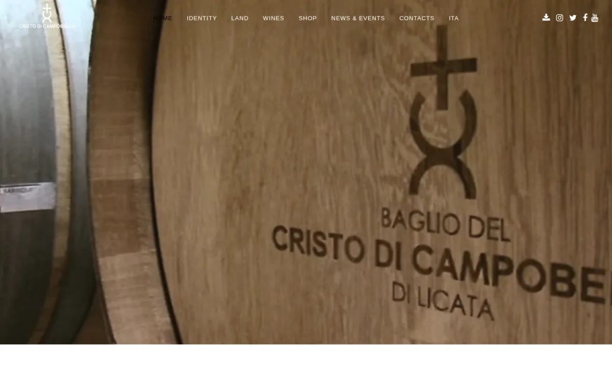 Startseite von cristodicampobello.it