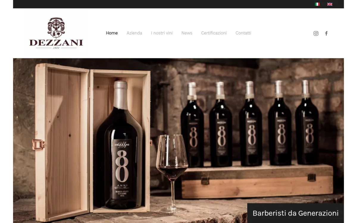 Startseite von dezzani.it