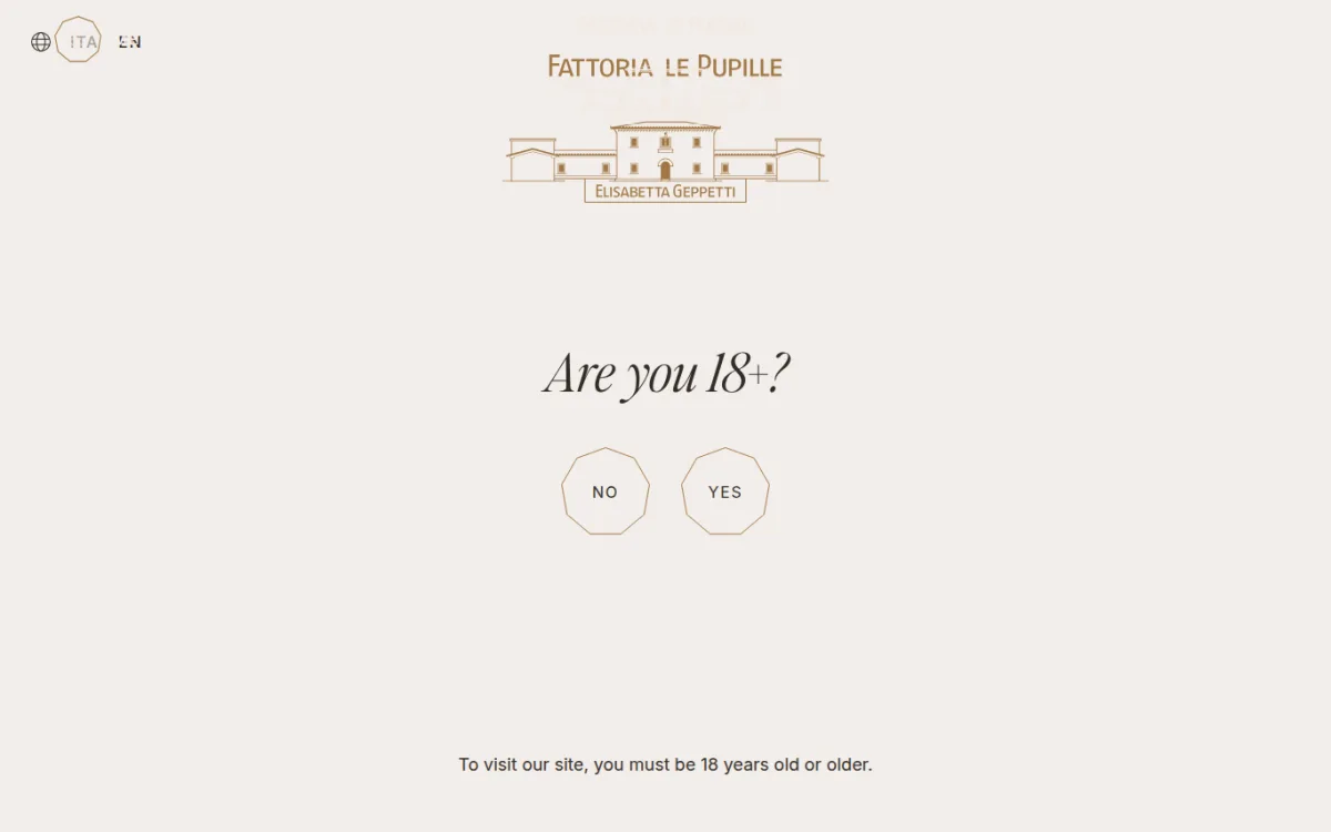 Startseite von fattorialepupille.it