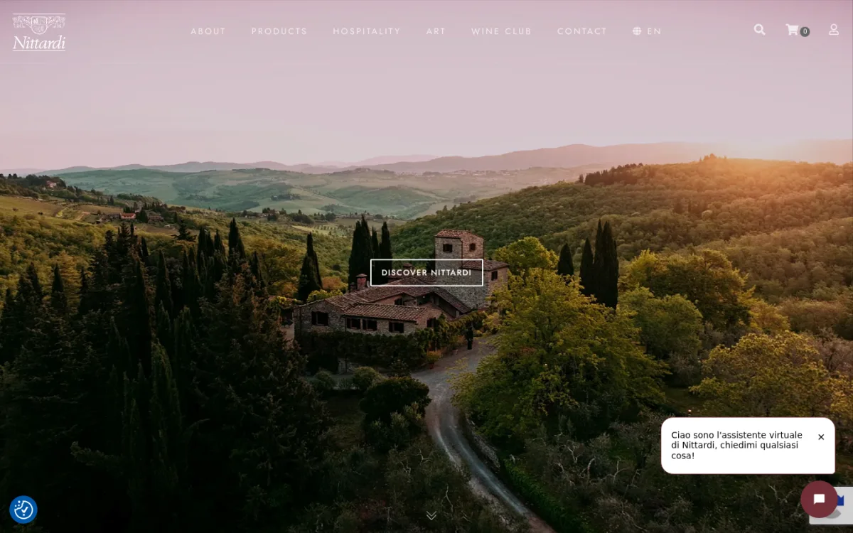 Startseite von nittardi.com
