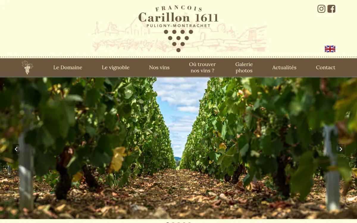 Startseite von francoiscarillon.com