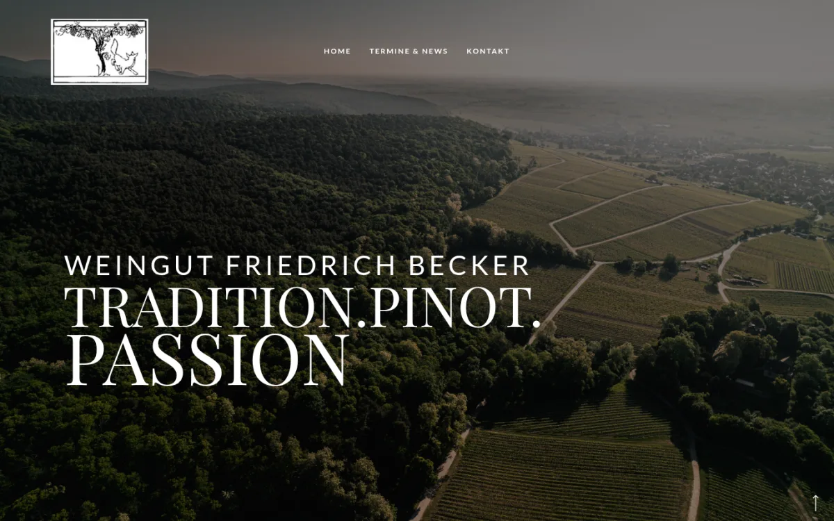 Startseite von weingut-friedrich-becker.de
