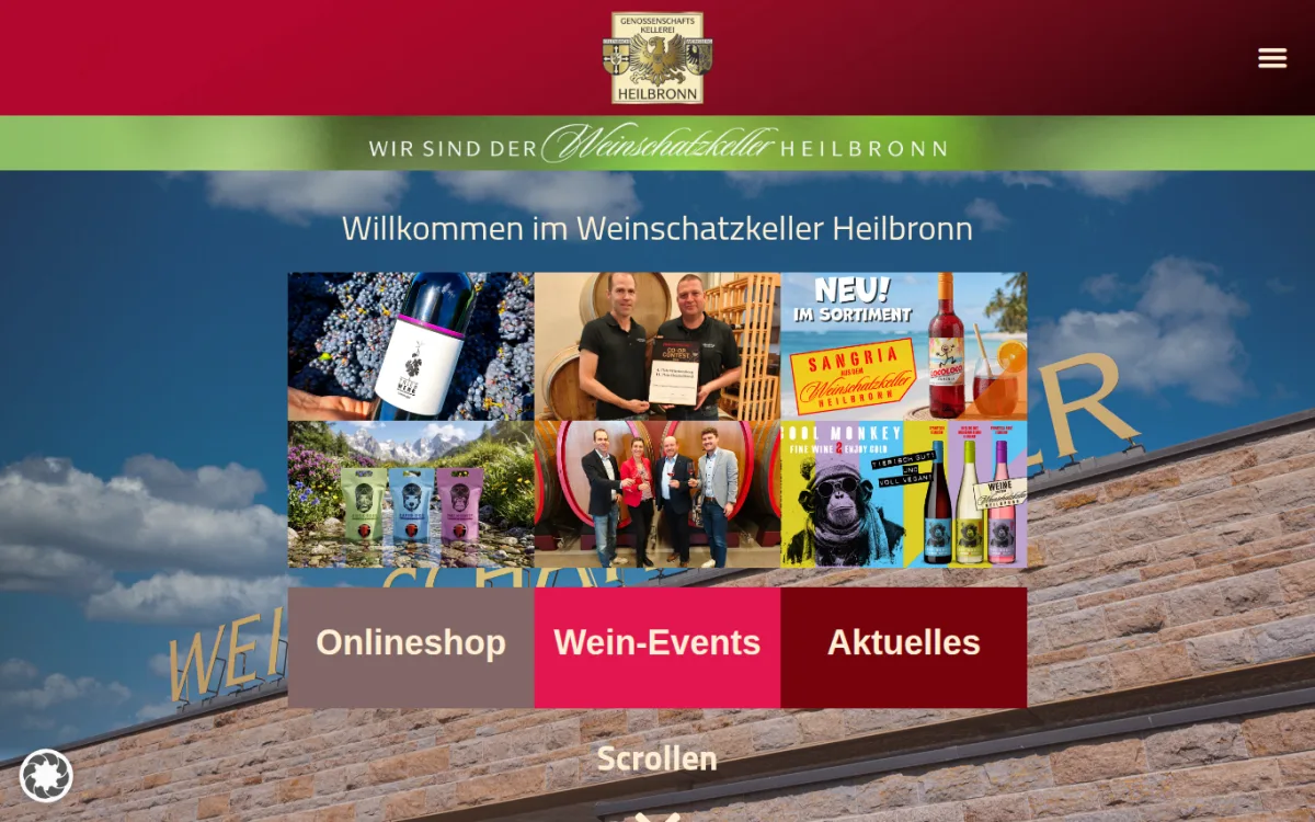 Startseite von wg-heilbronn.de