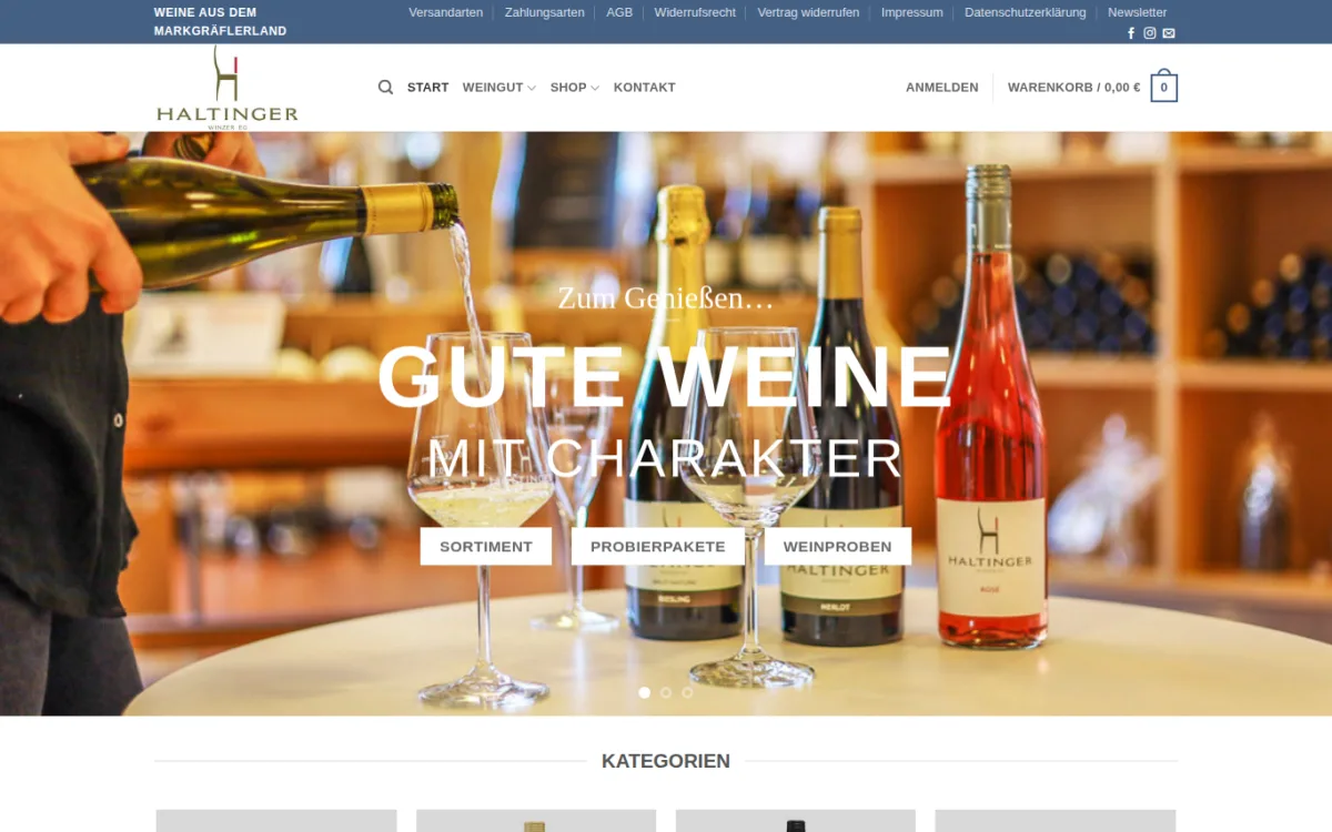 Startseite von wg-haltingen.de