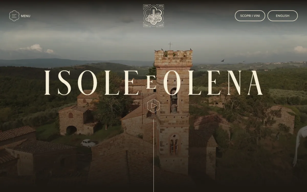 Startseite von isoleeolena.it