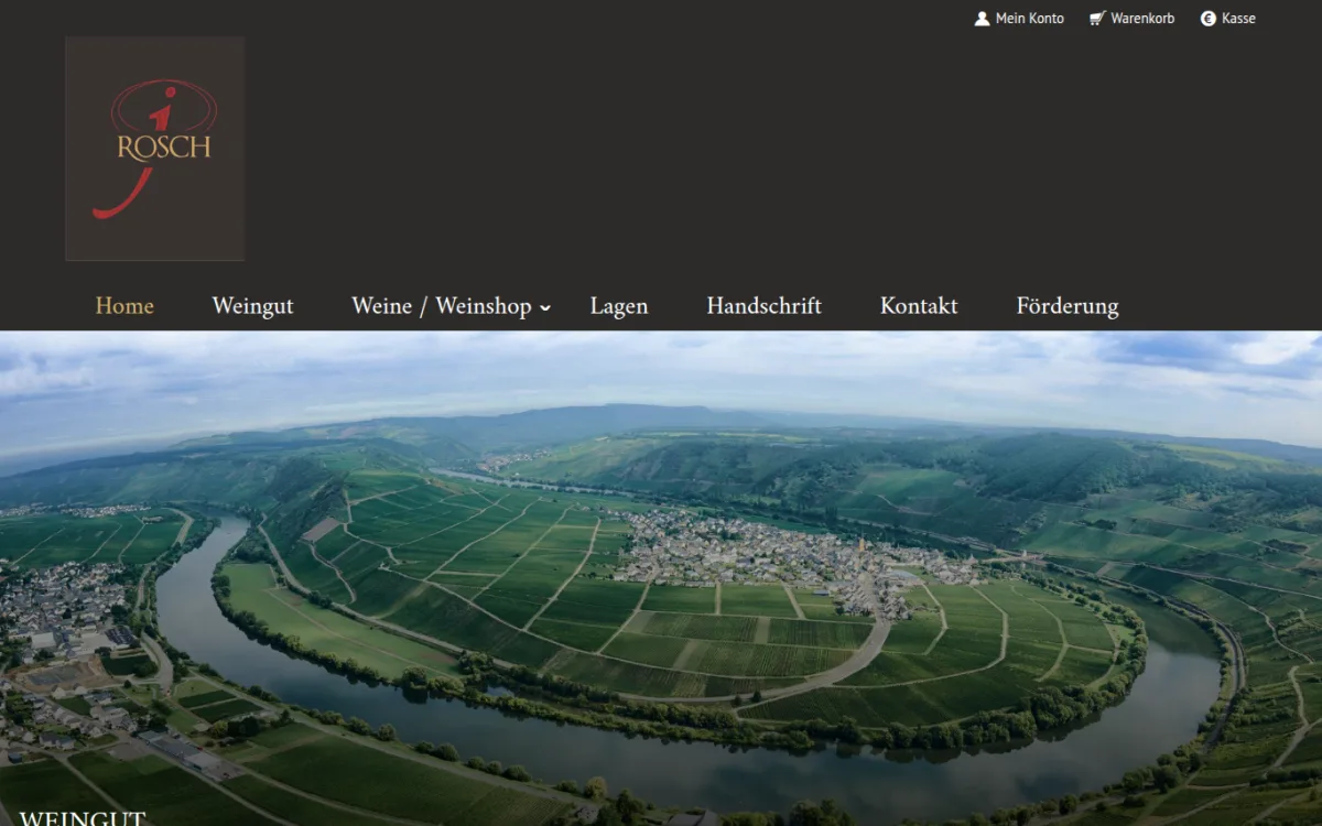 Startseite von weingut-rosch.de